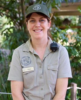 Wildlife education officer - Kayla Ousley