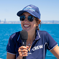 Deckhand, Sea World Cruises - Sarah McCulloch